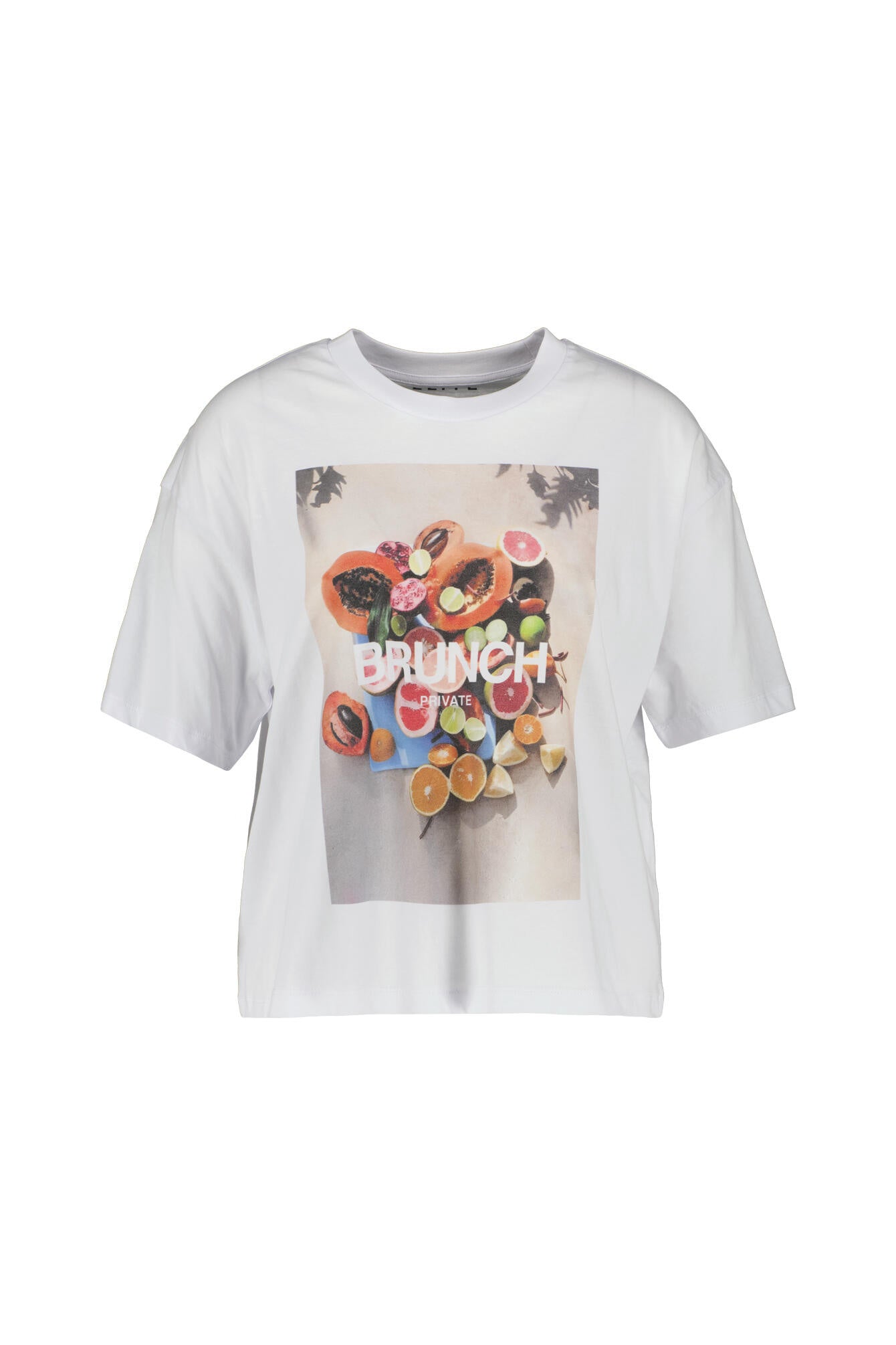 T-Shirt cropped aus Baumwolle - White - Weiß
