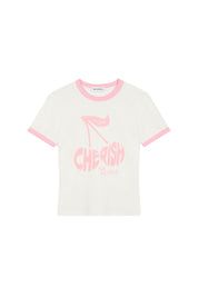 T-Shirt aus Baumwolle - Pearl - Weiß
