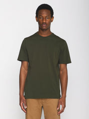 T-SHirt AGNAR aus Baumwolle - 1090 Forrest Night - Grün