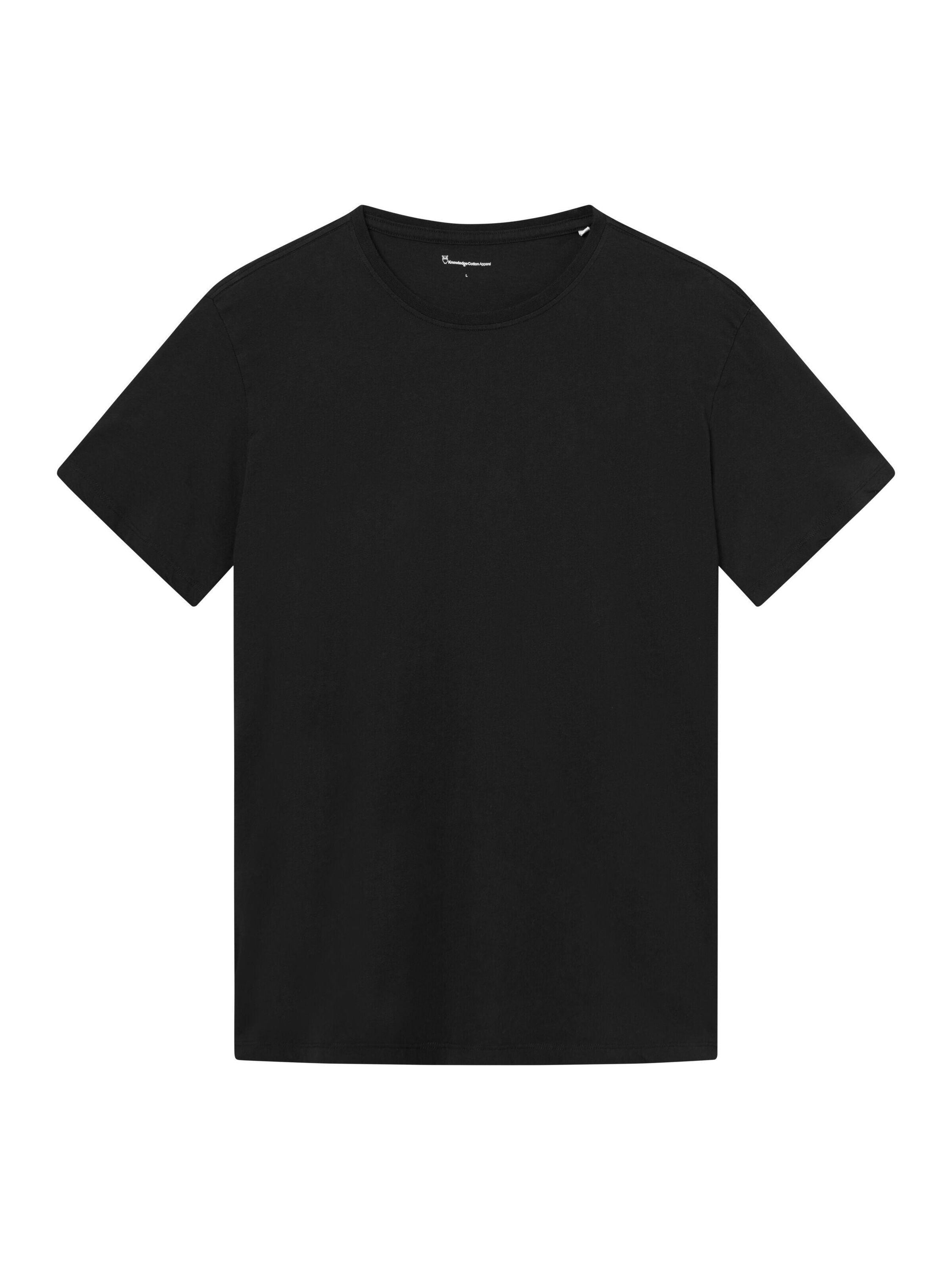T-SHirt AGNAR aus Baumwolle - 1300 Black - Schwarz
