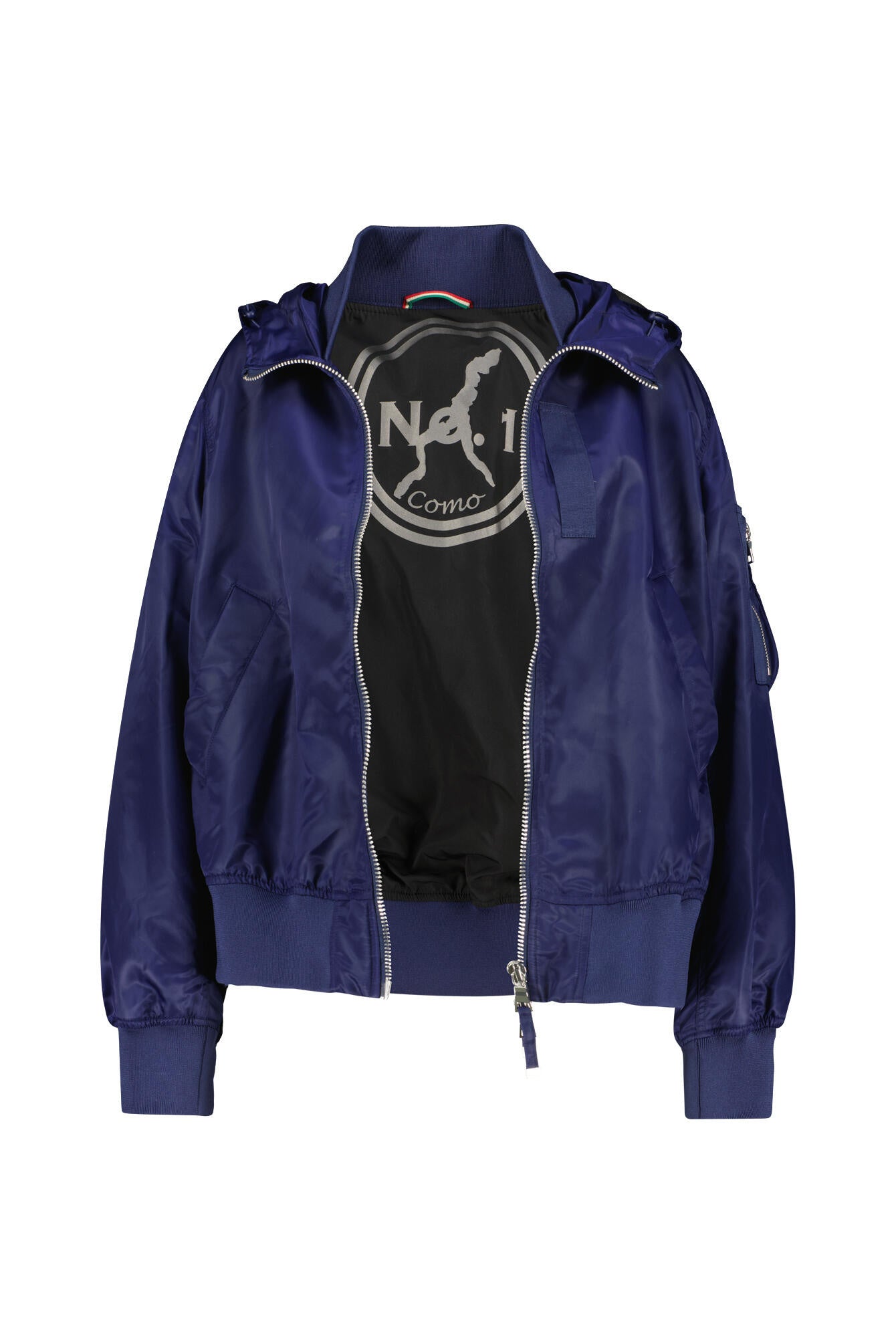 Bomberjacke CREEK mit Kapuze - 4000 Navy - Blau