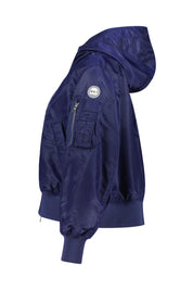 Bomberjacke CREEK mit Kapuze - 4000 Navy - Blau