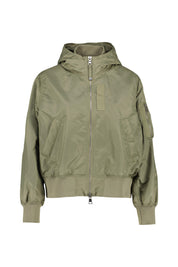 Bomberjacke CREEK mit Kapuze - 7600 Salbei - Grün