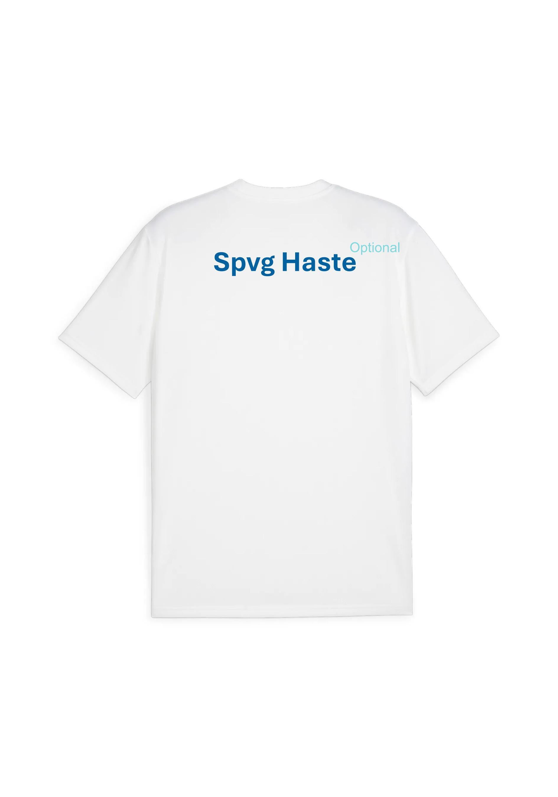 Herren SPVG Haste Trainingsshirt - 004-PUMA WHITE-PUMA BLACK-FEAT - Weiß