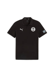 Kinder SPVG Haste Polo - 003-PUMA BLACK-PUMA WHITE - Schwarz