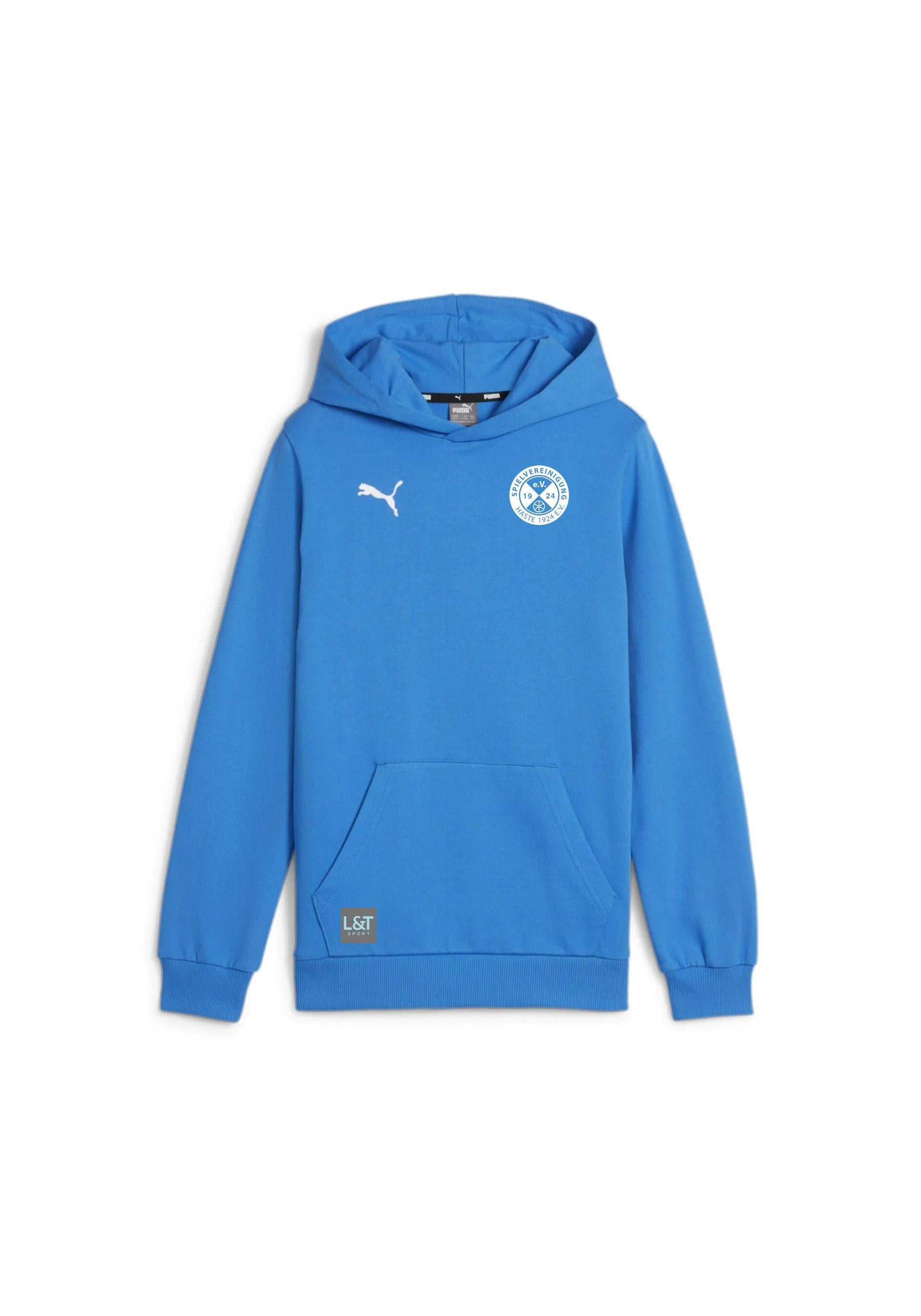 Kinder SPVG Haste Hoody - 002-IGNITE BLUE-PUMA WHITE - Blau