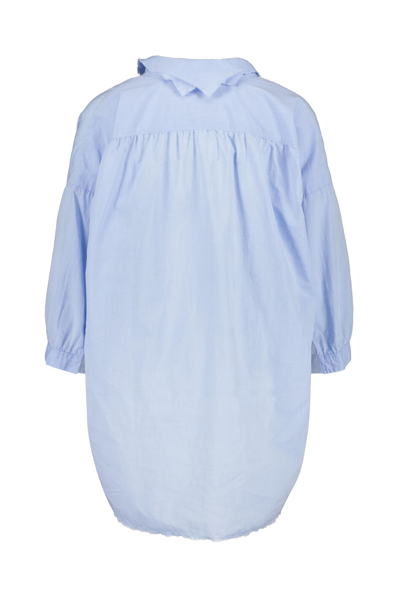 Bluse aus Baumwolle - 110 - Blau