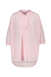 Bluse aus Baumwolle - 300 Rose - Rosa