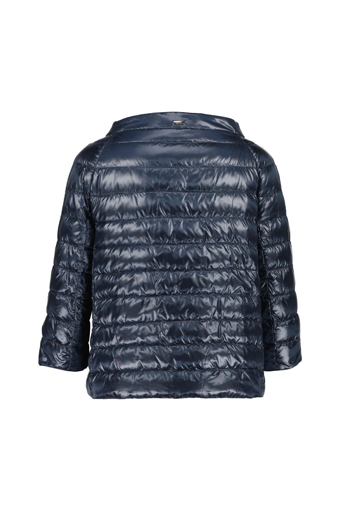 Daunenjacke mit U-Boot-Ausschnitt - 9200 - Blau