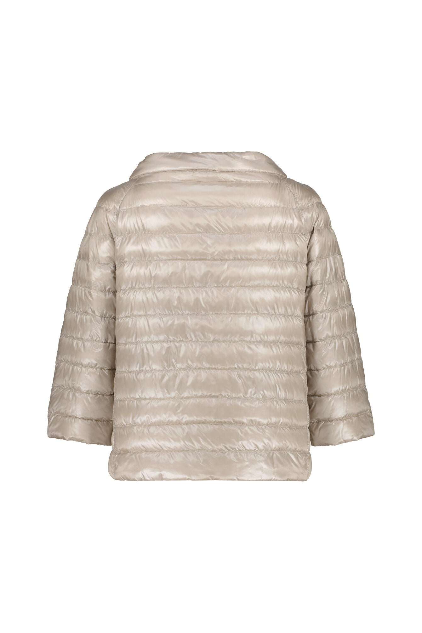 Daunenjacke mit U-Boot-Ausschnitt - 1994 - Beige