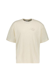 Strick-T-Shirt aus Bio-Baumwolle - 215 Ivory - Creme