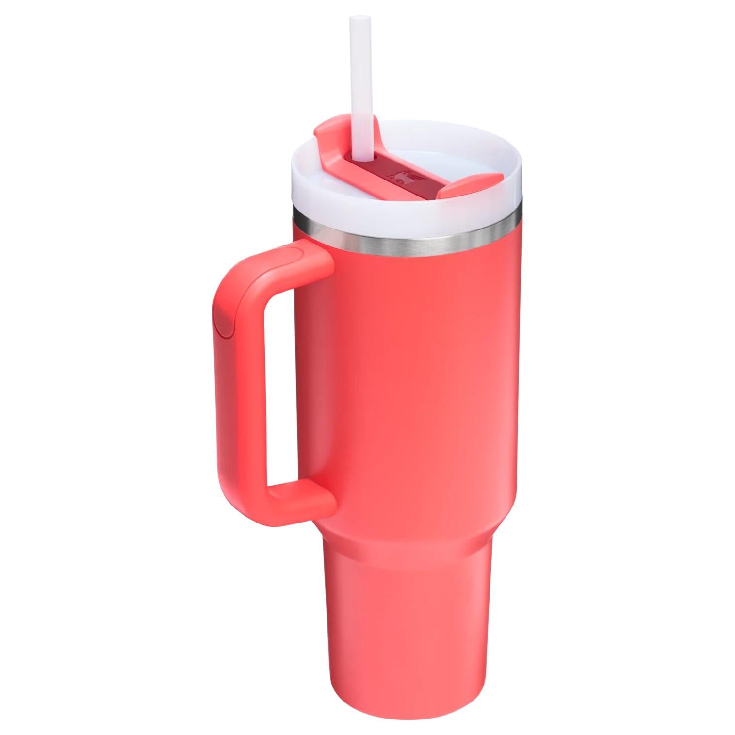 Thermoflasche QUENCHER H2.0 FLOWSTATE TUMBLER 1.2 L - Hot Coral - Rot