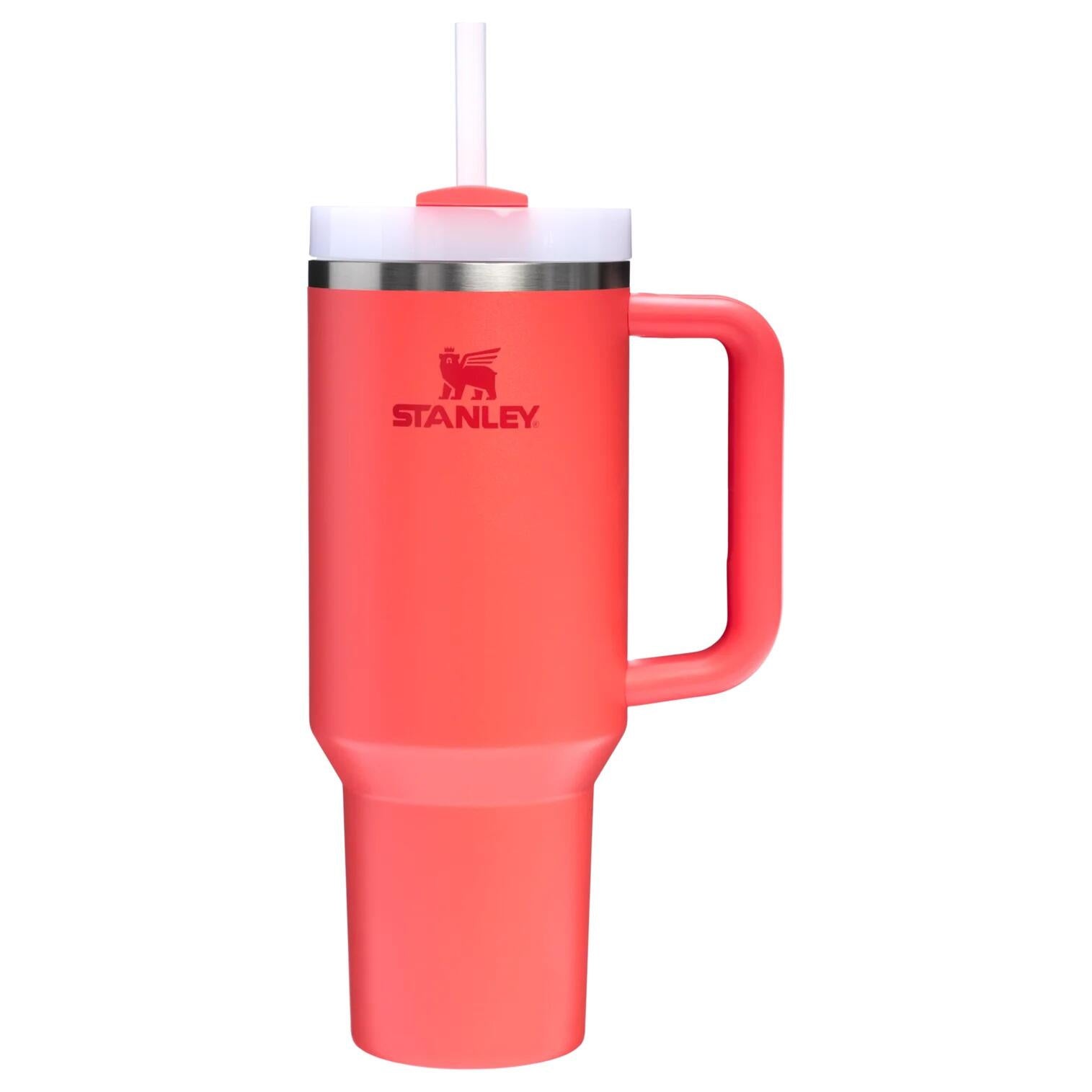 Thermoflasche QUENCHER H2.0 FLOWSTATE TUMBLER 1.2 L - Hot Coral - Rot