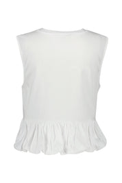 Top aus Bio-Baumwolle - Optic White - Weiß