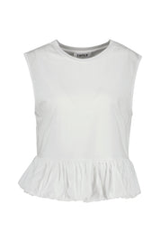 Top aus Bio-Baumwolle - Optic White - Weiß