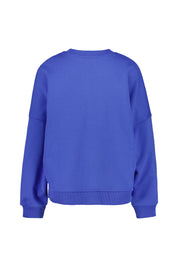 Sweatshirt aus Bio-Baumwolle - Amparo Blue - Blau