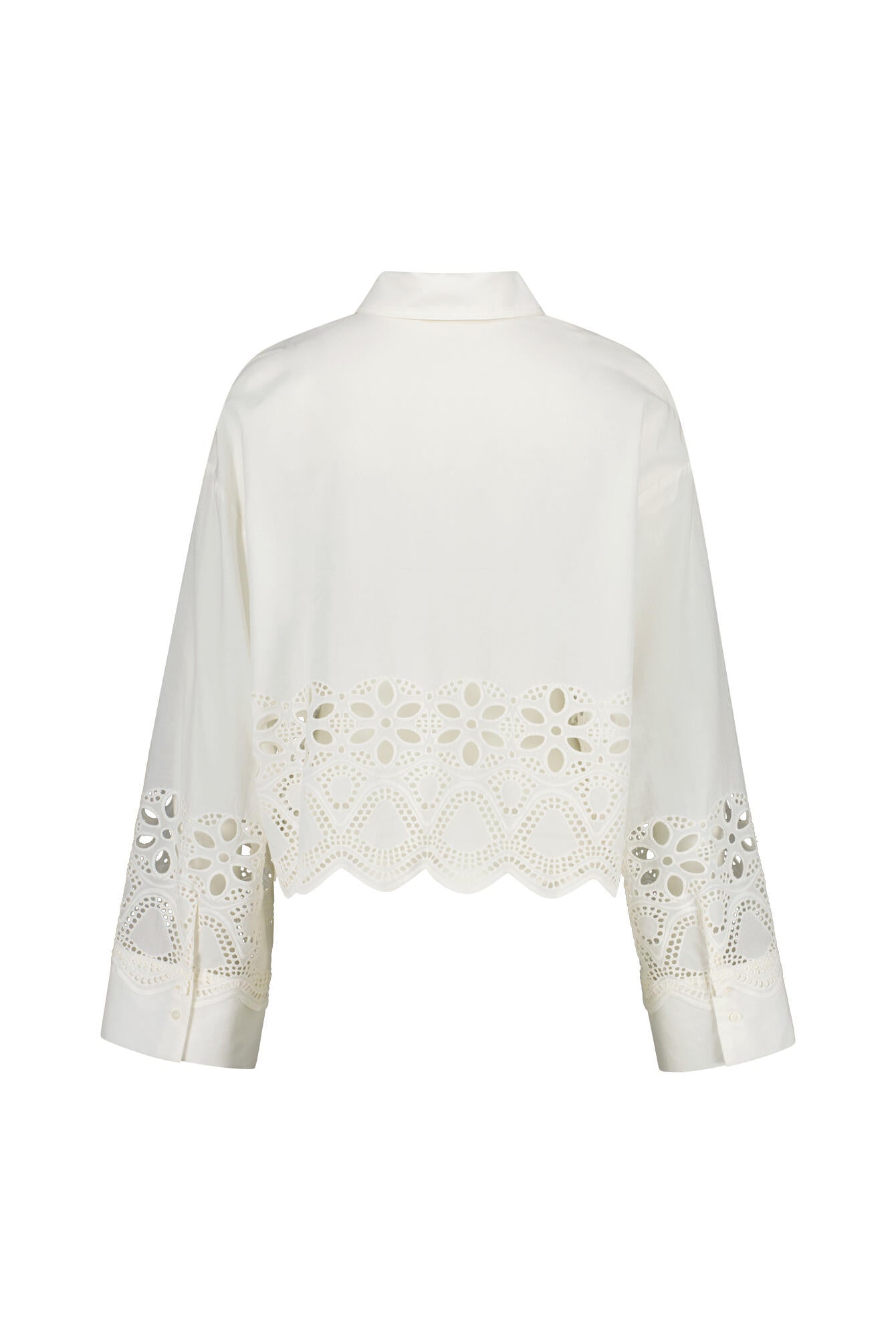 Bluse SOPHIA aus Baumwolle - Gardenia - Creme