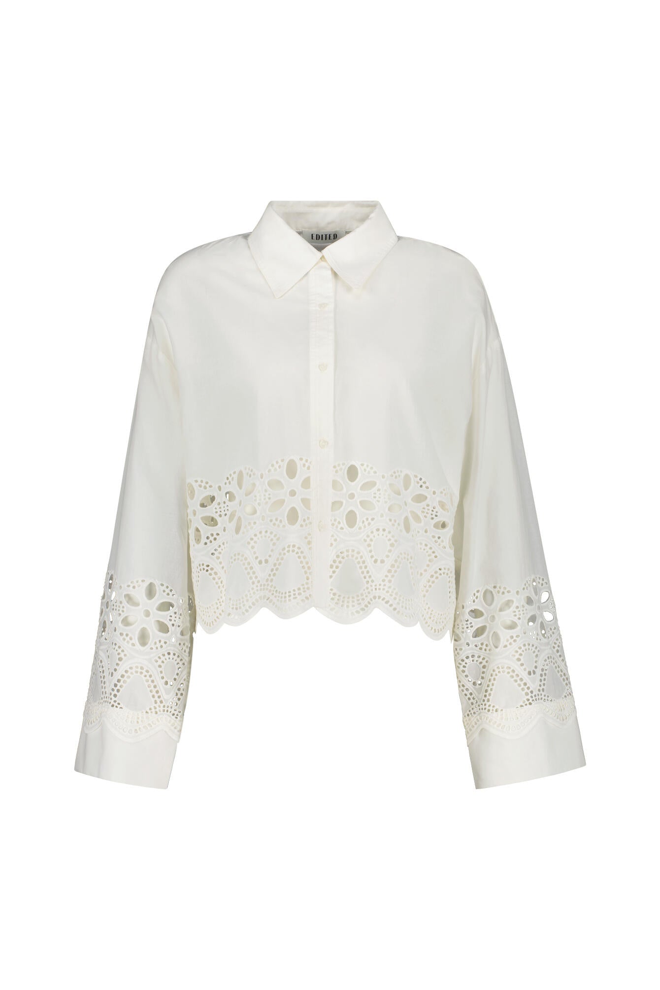 Bluse SOPHIA aus Baumwolle - Gardenia - Creme