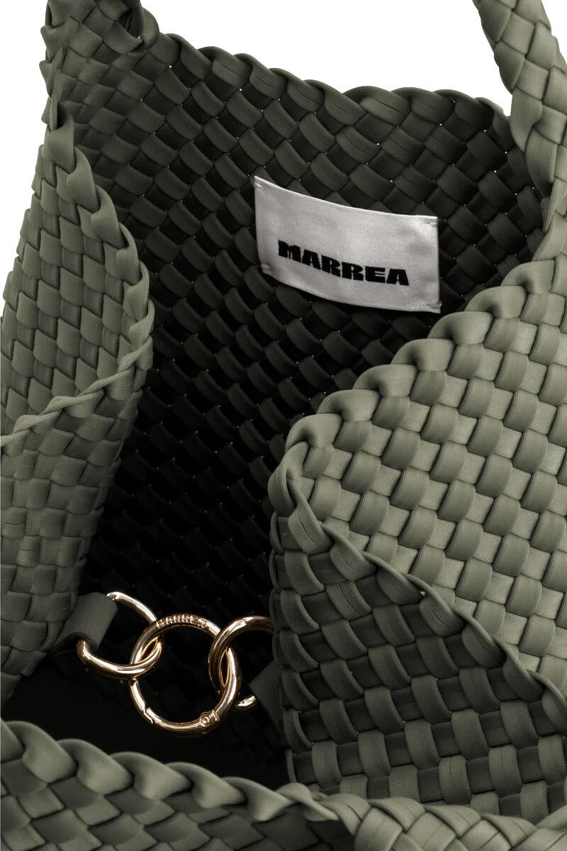 Shopper MARREA LARGE - Dark Olivia - Khaki