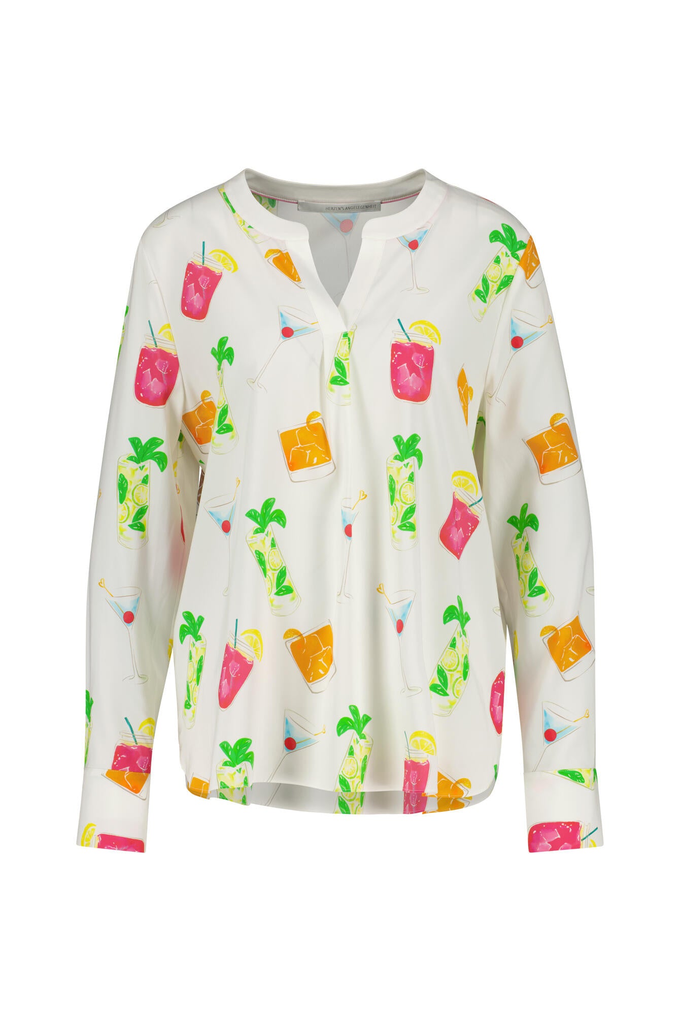 Bluse aus Seide - 252010 Gigi Multi - Mehrfarbig