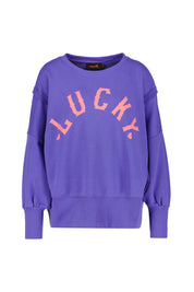 Sweatshirt aus Baumwolle - 164 Lilac - Violett
