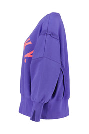 Sweatshirt aus Baumwolle - 164 Lilac - Violett