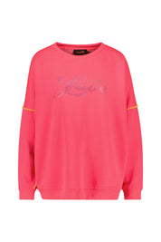 Sweatshirt - Neonpink - Pink