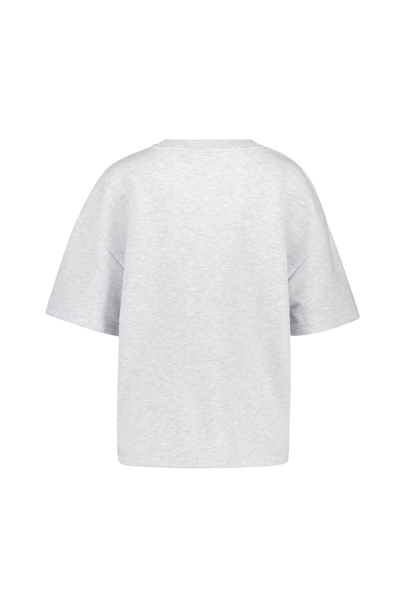 T-Shirt aus Baumwolle - 170 Lightgrey - Grau