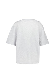 T-Shirt aus Baumwolle - 170 Lightgrey - Grau