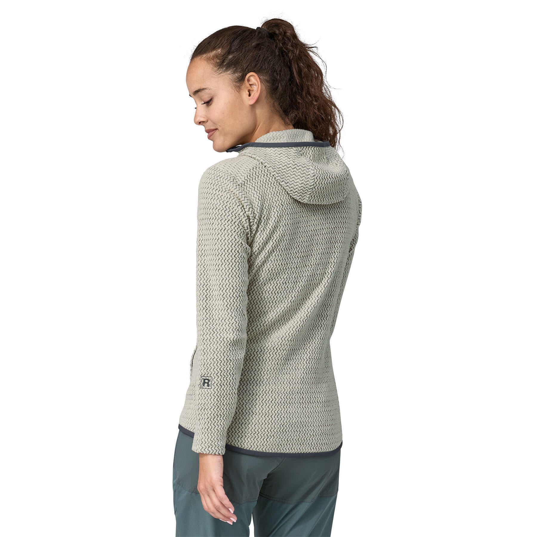 Unterziehjacke aus recyceltem Polyester - Wool White - Weiß