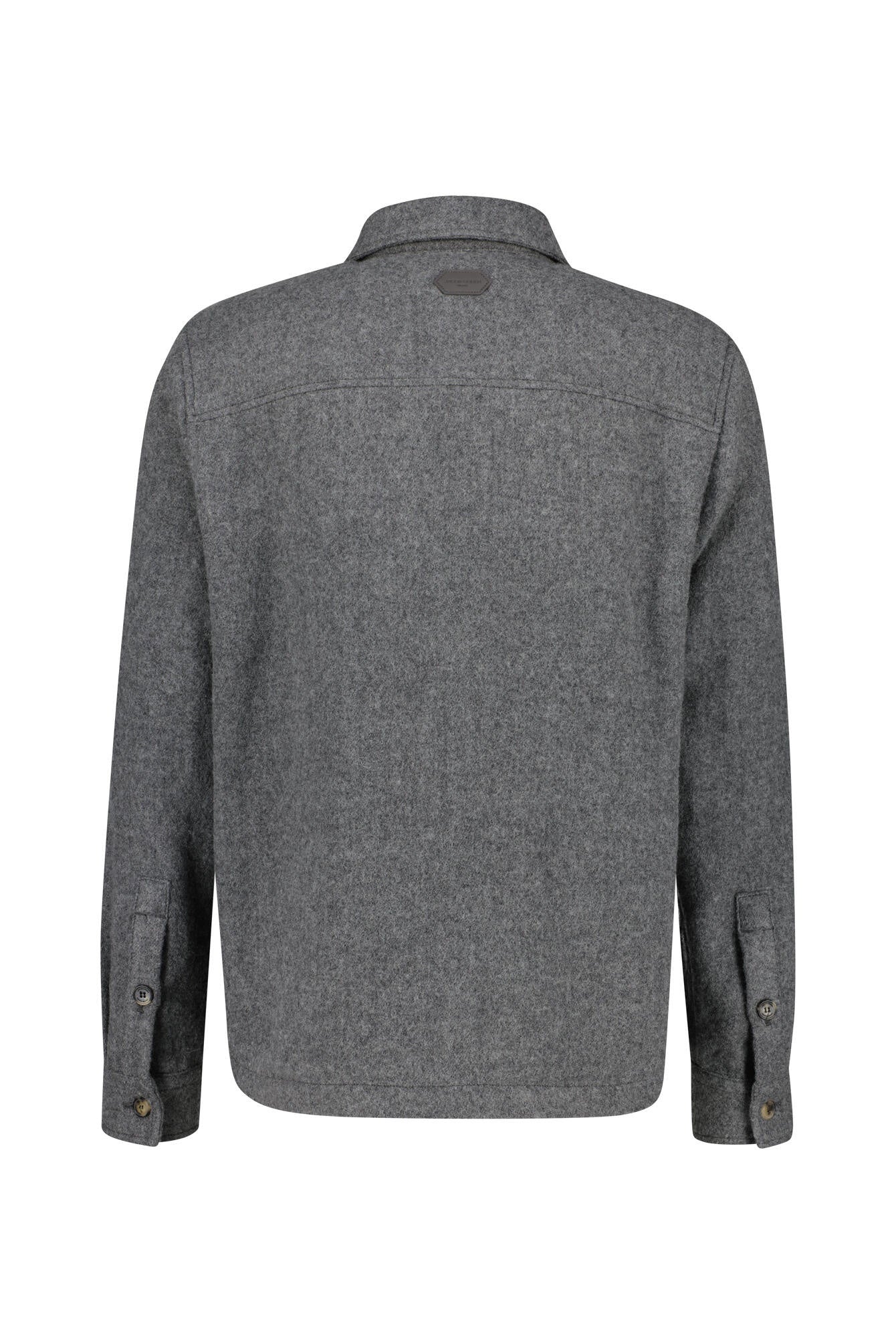 Jacke aus Schurwolle - Dark Grey Mel - Grau
