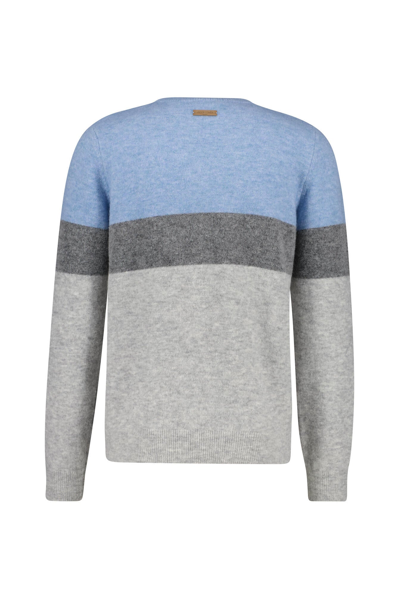 Strickpullover aus Wollmix - ka - Blau