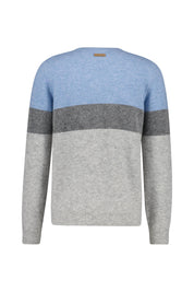Strickpullover aus Wollmix - ka - Blau
