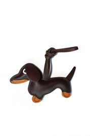 Anhänger WOOFY DACKEL CHARM - Braun - Braun