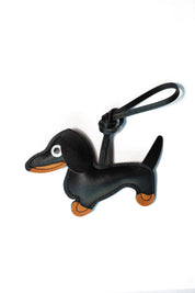 Anhänger WOOFY DACKEL CHARM - Schwarz - Schwarz