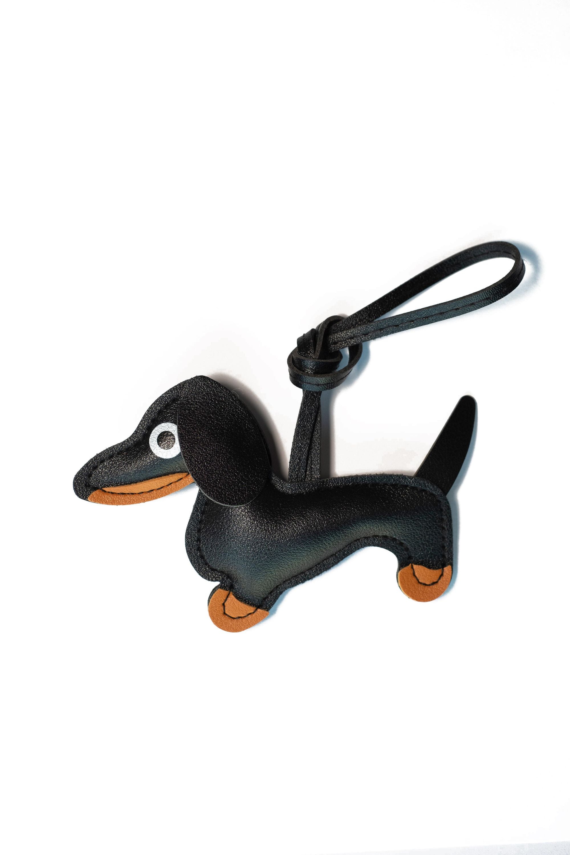 Anhänger WOOFY DACKEL CHARM - Schwarz - Schwarz