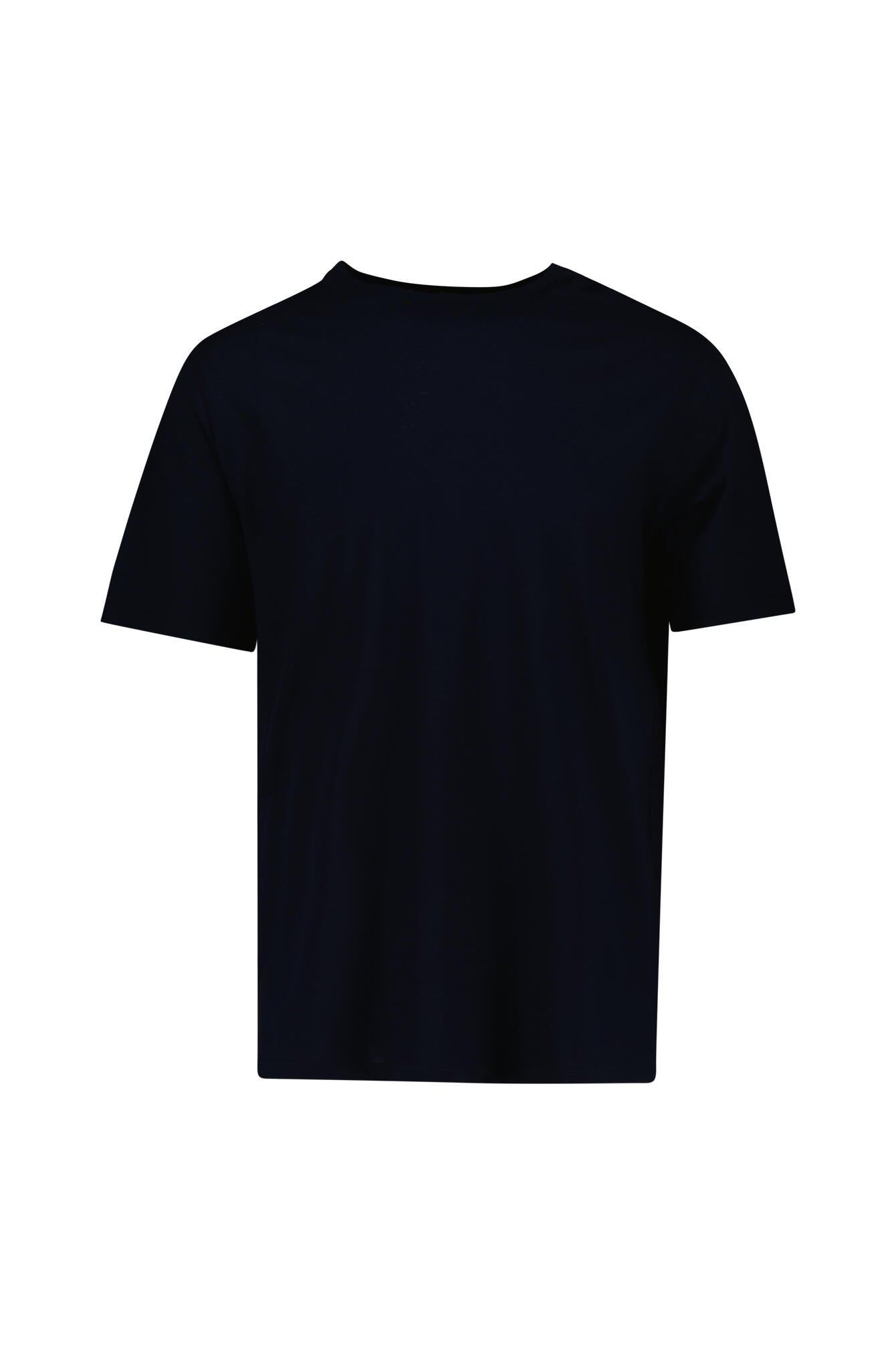 T-Shirt aus Baumwolle - 9200 - Blau