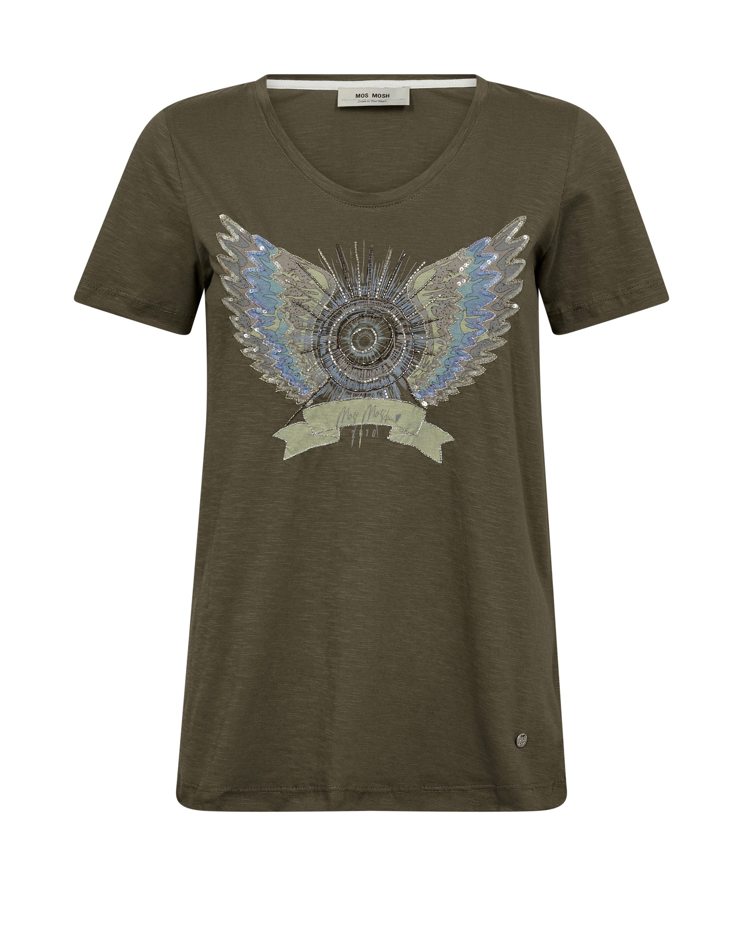 T-Shirt aus Baumwolle - 567 Sea Turtle - Grün