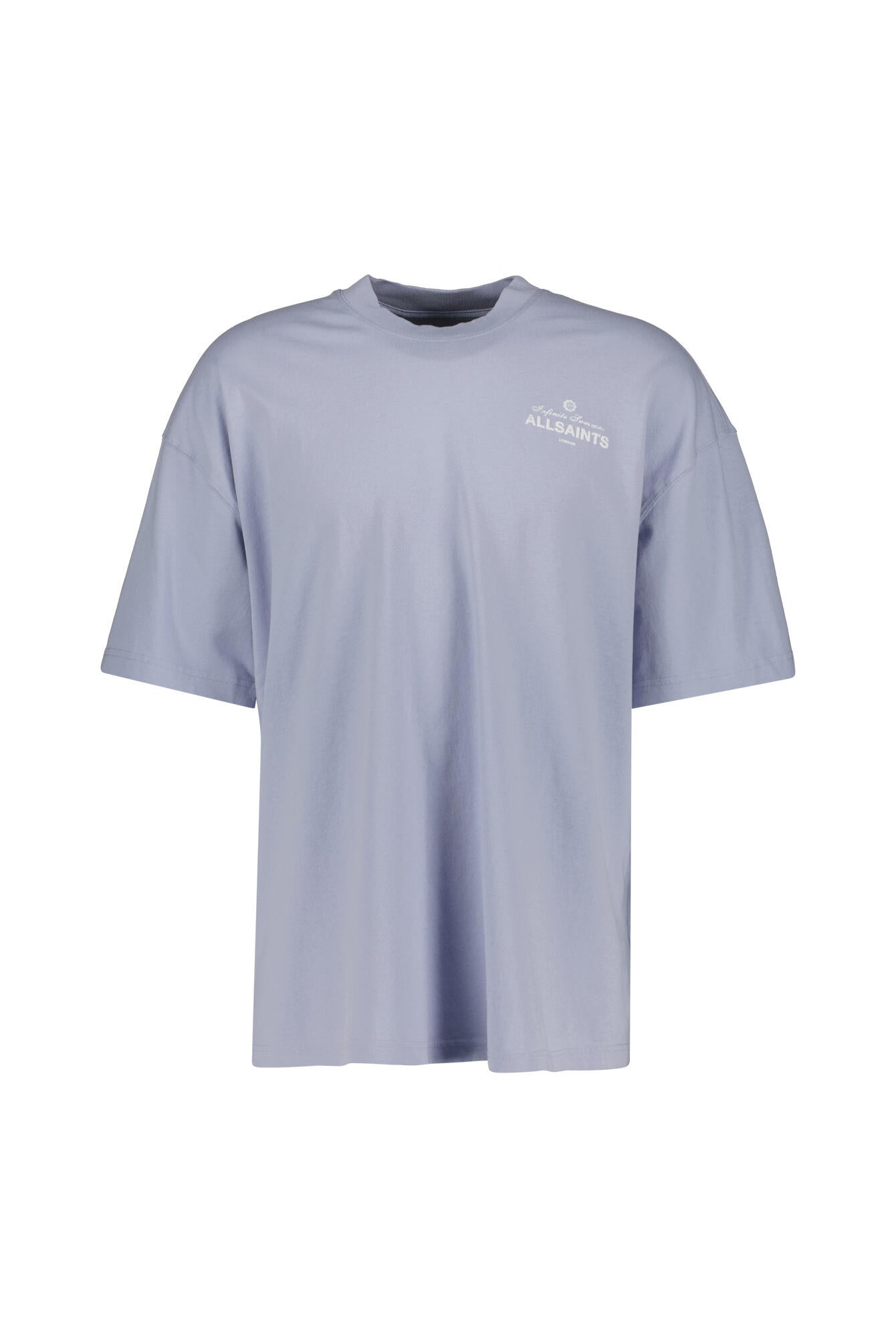 T-Shirt oversized aus Bio-Baumwolle - Shore blue - Blau