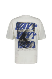 T-Shirt oversized aus Bio-Baumwolle - Chalk white - Weiß