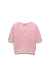 Strickshirt LUXURY LOVE aus Kaschmir - 427 Candy Pink - Rosa