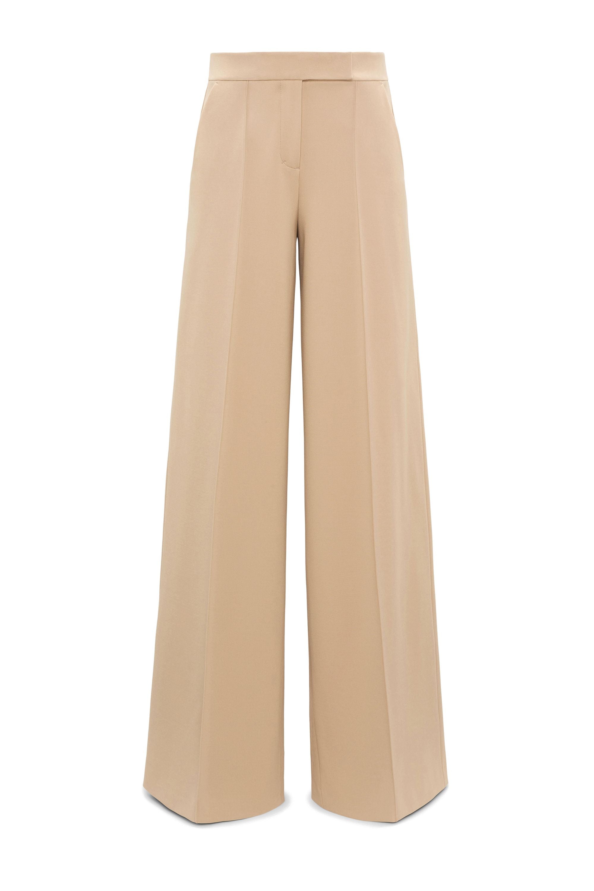 Stoffhose EMOTIONAL ESSENCE Wide Leg - 716 Tender Beige - Beige