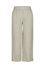 Leinenhose Relaxed Fit - Schilf - Beige