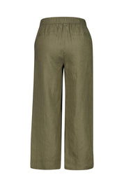 Leinenhose Relaxed Fit - Khaki - Khaki