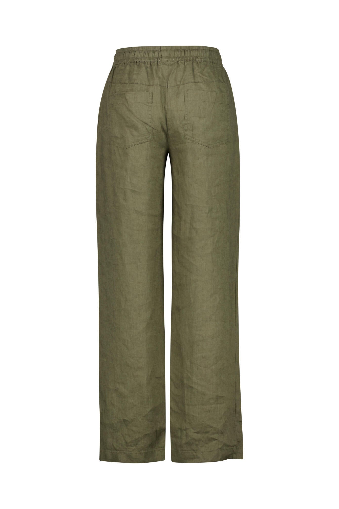 Leinenhose Relaxed Fit - Khaki - Khaki