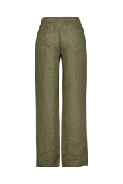 Leinenhose Relaxed Fit - Khaki - Khaki