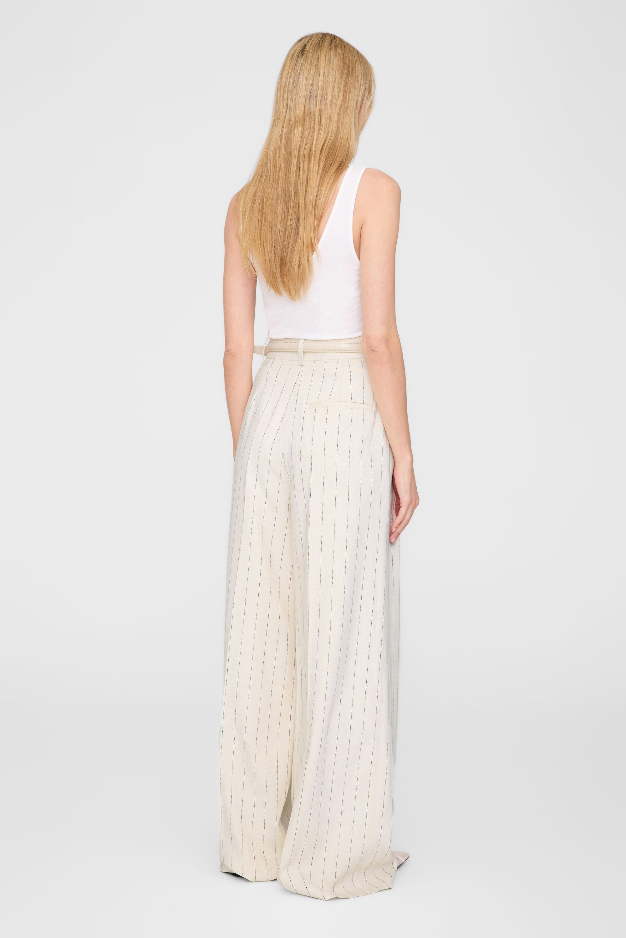 Palazzo-Hose LOU Wide Leg - Multi - Creme