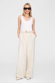 Palazzo-Hose LOU Wide Leg - Multi - Creme