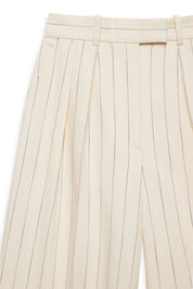 Palazzo-Hose LOU Wide Leg - Multi - Creme