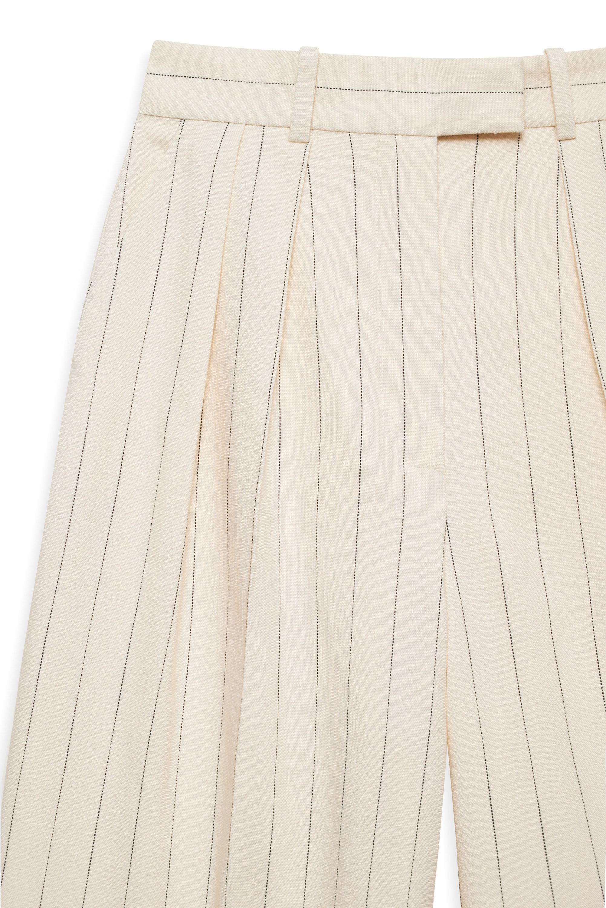 Palazzo-Hose LOU Wide Leg - Multi - Creme
